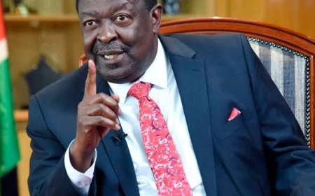 Mudavadi: Ruto will win second term in 2027