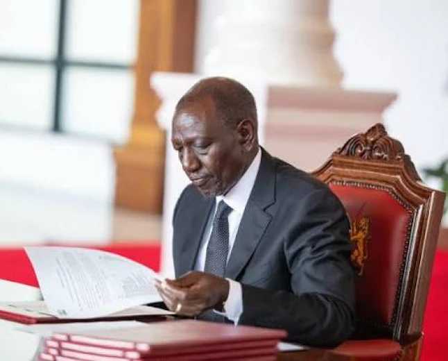Ruto rejects public procurement Bill, sends it back to Parliament