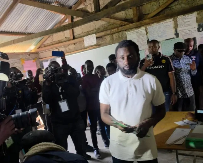 DCP's Douglas expresses confidence in victory after casting vote in Ol Kalou