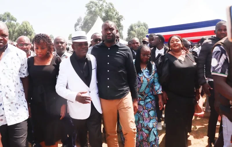 Khalwale thanks Sifuna for Sh500,000 support after wife’s death