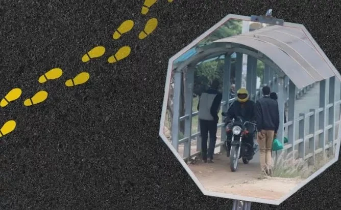 Footbridge si ya nduthi! NTSA warns riders against using pedestrian bridges