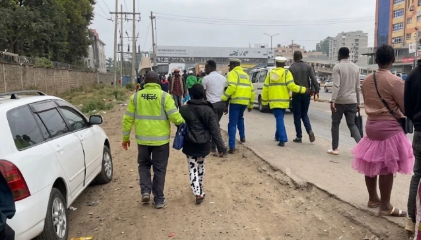 NTSA arrests over 50 pedestrians over failure to use Allsops footbridge