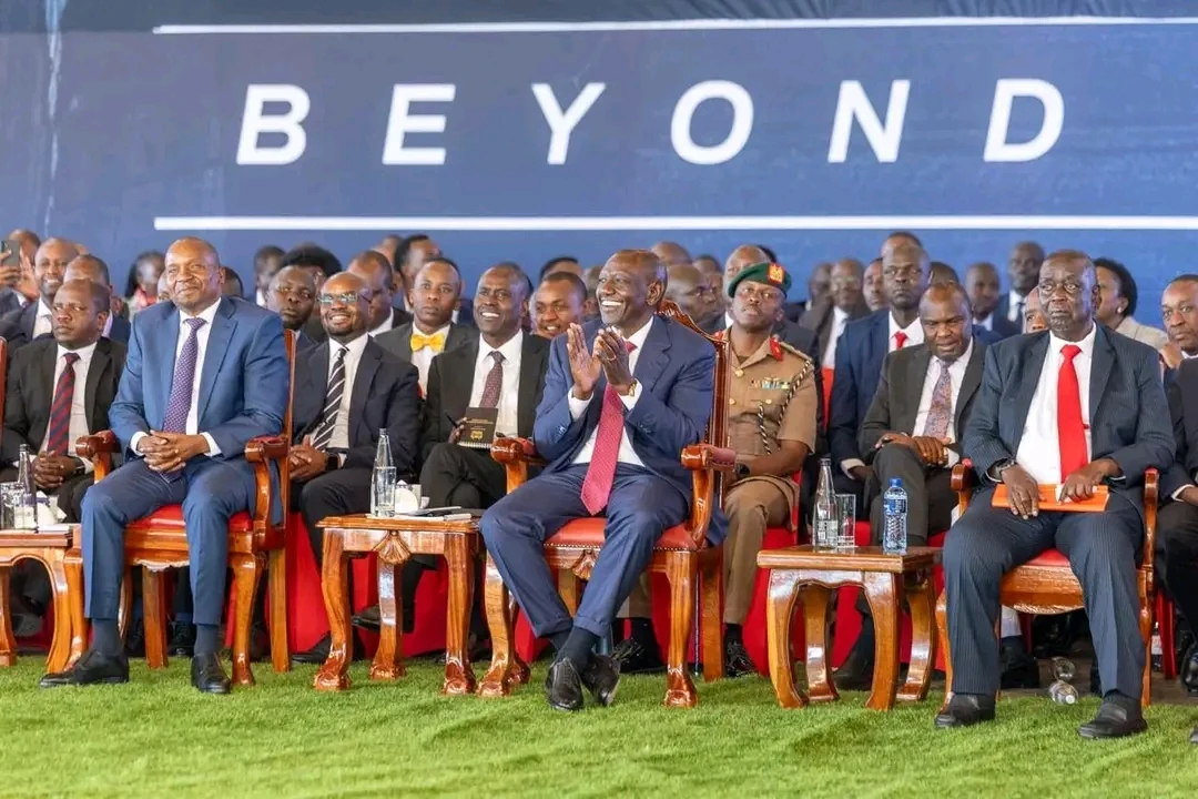 Man overwhelmed as he pitches innovation plan to Ruto at Beyond 2030 forum