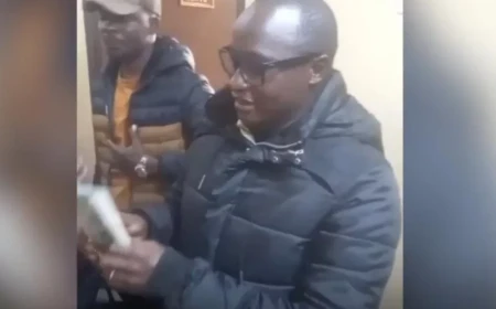MP Kaguchia detained at Kamukunji police cells after his arrest
