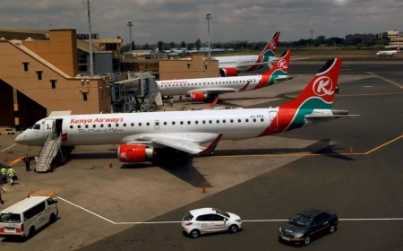 Kenya Airways announces 6-hour flight delays after aviation workers' strike