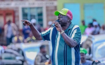 Gachagua alleges gas cylinders donated in Ol Kalou were seized from traders