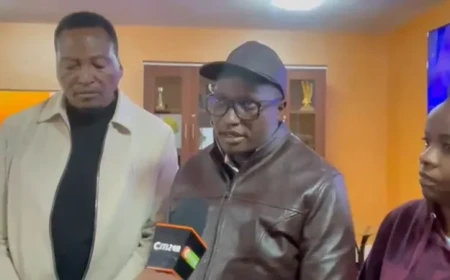 Kaguchia explains why he spent the night at Citizen TV studios before arrest