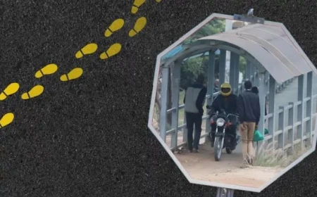 Footbridge si ya nduthi! NTSA warns riders against using pedestrian bridges
