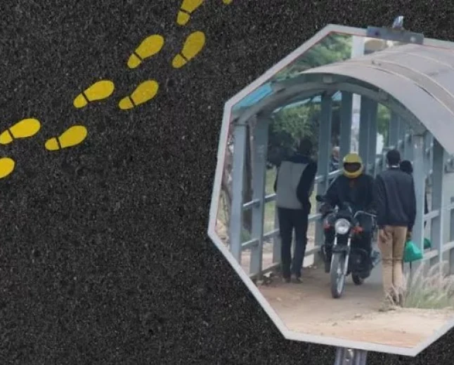 Footbridge si ya nduthi! NTSA warns riders against using pedestrian bridges
