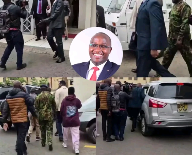Police arrest Mukurweini MP Kaguchia outside Royal Media studios after night standoff