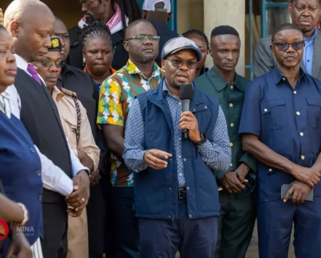 PS Omollo urges calm at Elvis ‘Beast’ Otieno burial