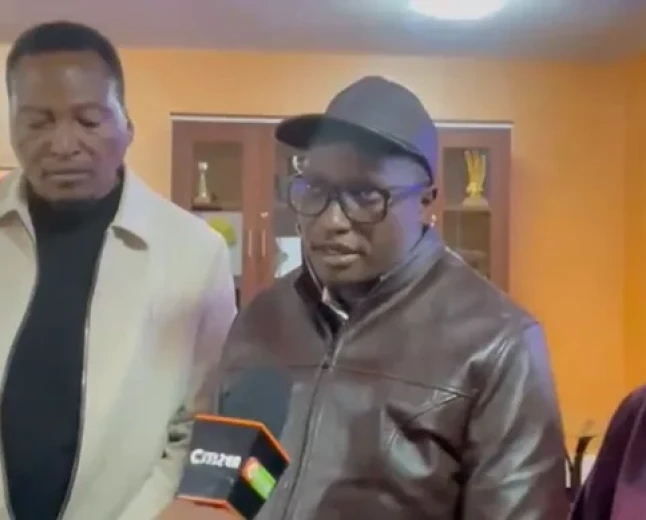 Kaguchia explains why he spent the night at Citizen TV studios before arrest