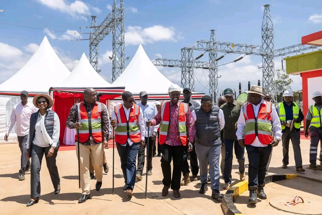 Ruto unveils Sh2.7bn power transmission line in Kajiado