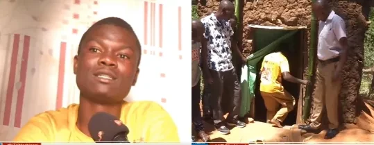 Boy, 15, builds underground home in Bungoma over land shortage
