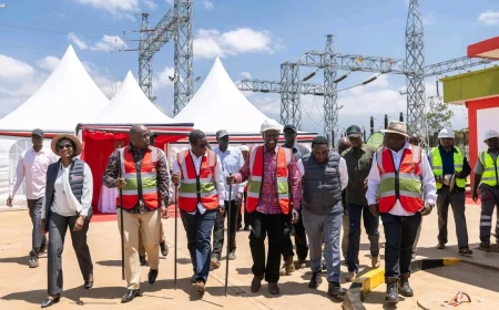Ruto unveils Sh2.7bn power transmission line in Kajiado