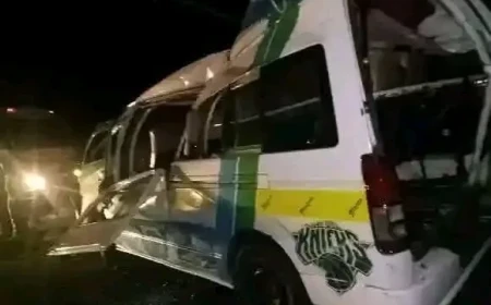 Five people killed in matatu-lorry crash along Nairobi-Mombasa Highway