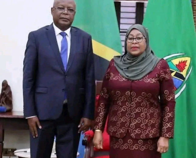 Tanzanian President Samia Suluhu's husband is dead
