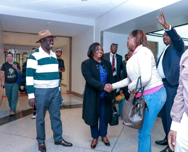 Gachagua lands in Spokane, Washington for diaspora engagements