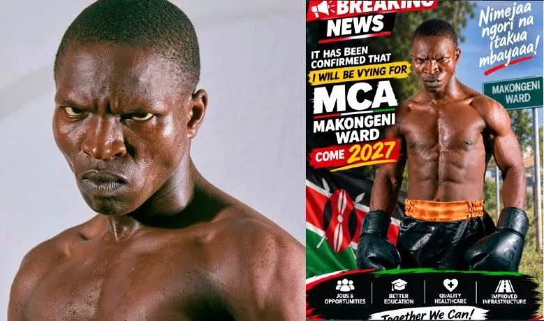 Boxer Mbavu Destroyer announces Makongeni MCA bid