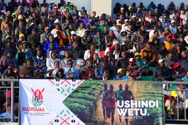 Mashujaa Day: Maroon Commandos entertain Eldoret crowd