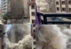 Scenes from the 18-storey building collapse in Eastleigh