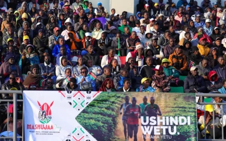 Mashujaa Day: Maroon Commandos entertain Eldoret crowd