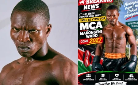 Boxer Mbavu Destroyer announces Makongeni MCA bid