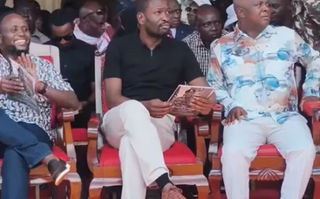 Sifuna, other leaders denied chance to speak at Opicho’s funeral in Trans Nzoia