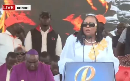 Ida Odinga: Oburu is fine, doctors adviced him to rest