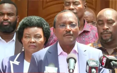 Kalonzo: Raila’s journey to Canaan still on