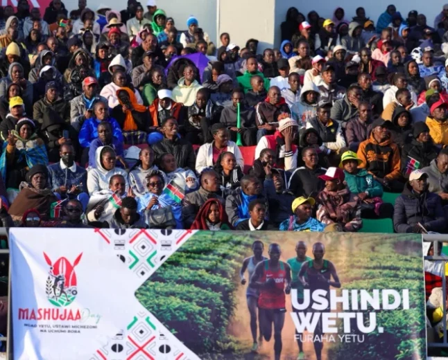 Mashujaa Day: Maroon Commandos entertain Eldoret crowd