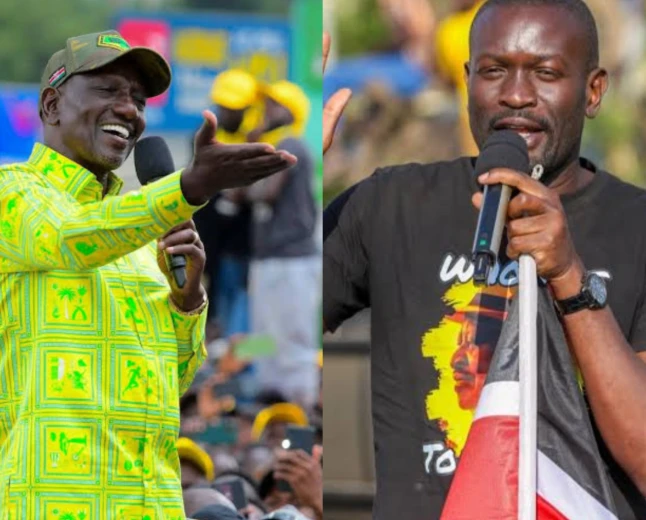 Ruto mocks Sifuna’s TEP party as he tours West Pokot