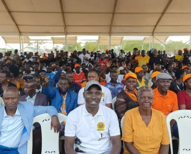 Tunataka Oburu’: Crowd chants at Raila anniversary in Bondo